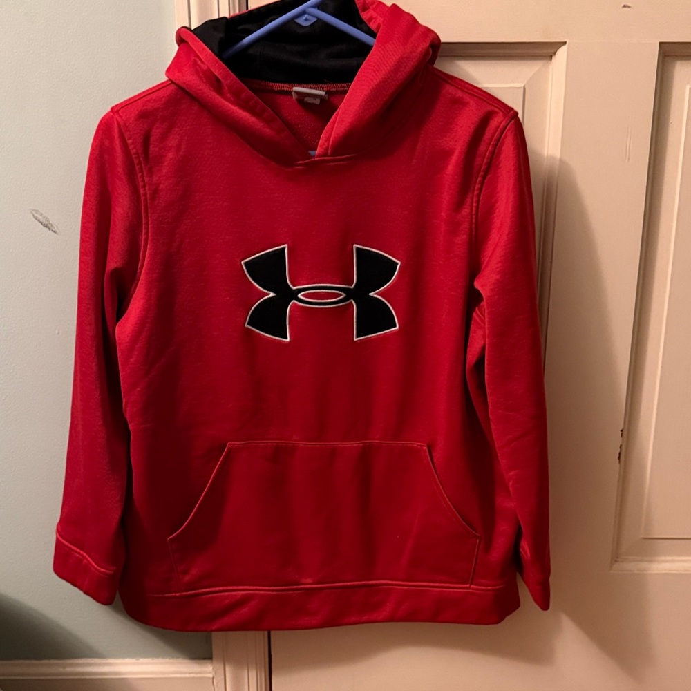 Under Armour Kids Bold Red Hoodie size youth xl